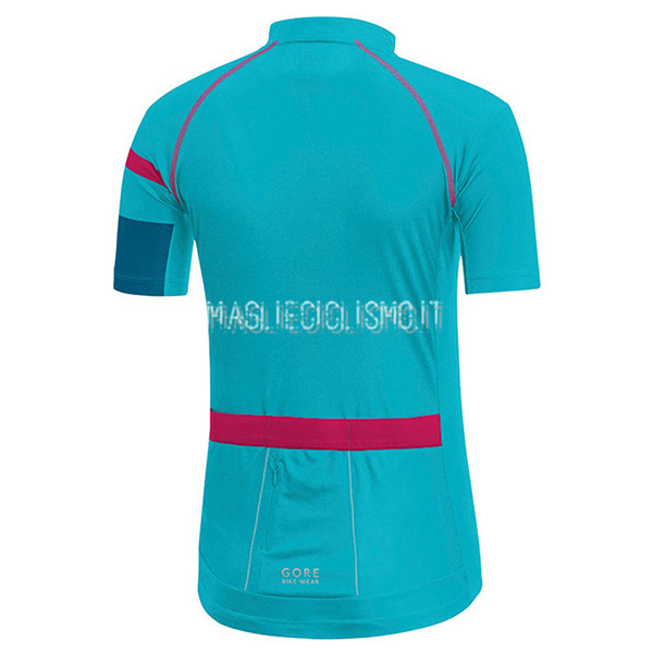 Maglia Donne Gore Bike Wear 2017 Azzurro - Clicca l'immagine per chiudere